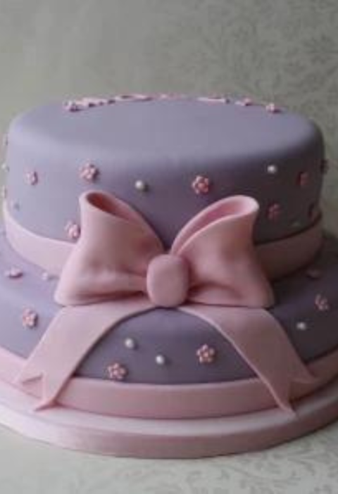 molly's christening cake