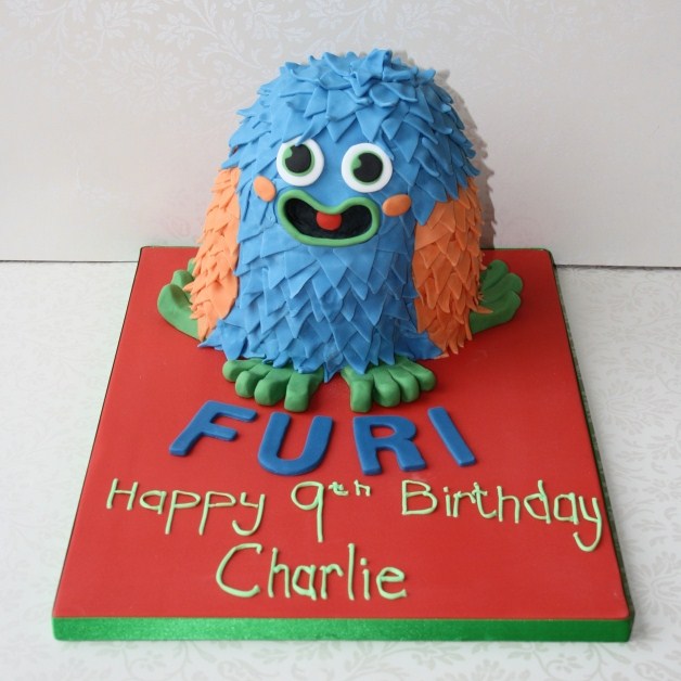 Moshie Monster Birthday Cake