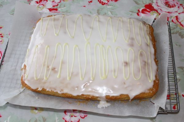 Mary Berry Lemon Drizzle tray bake