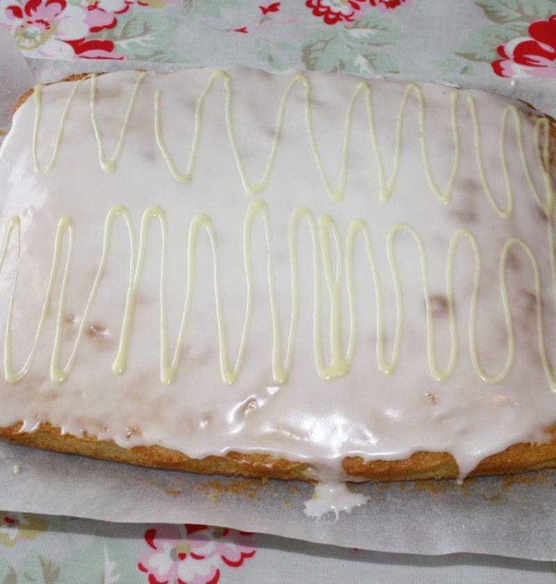 Mary Berry Lemon Drizzle tray bake