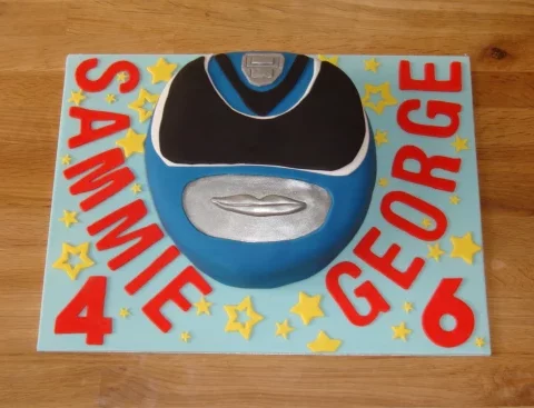 Power Ranger birthday cake