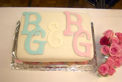 The RG's engagement cake