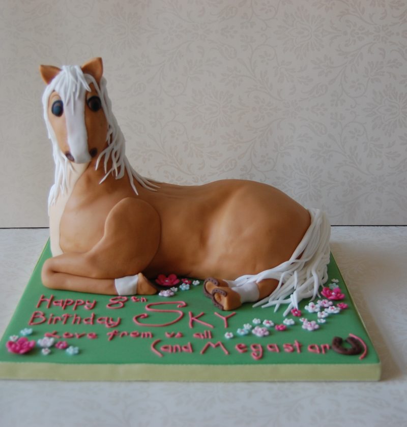 Twitter and the horse birthday cake