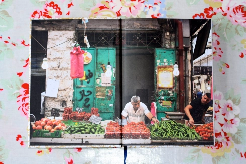 View of street food from Jerusalem bu Ottolenghi & Samimi 