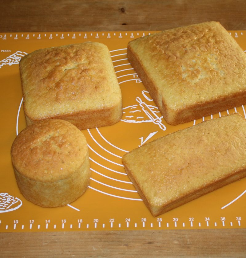 How to bake a large 14" Square Madeira cake