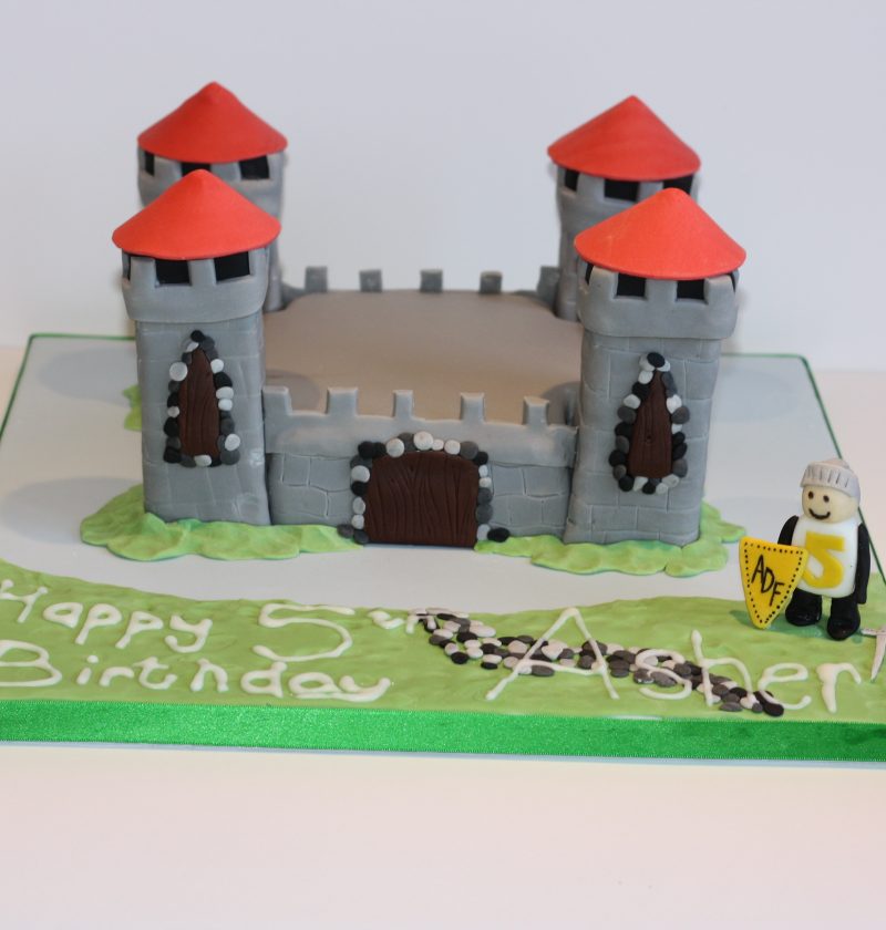 Asher's Castle Birthday Cake