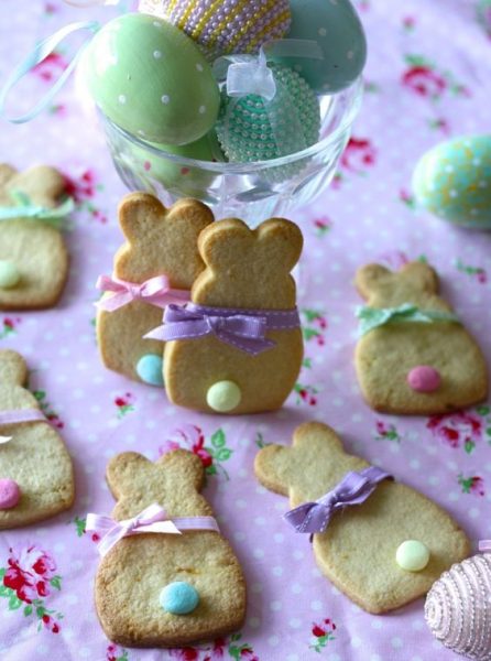 Easter bunny cookies 