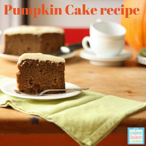 Pumping spice cake recipe