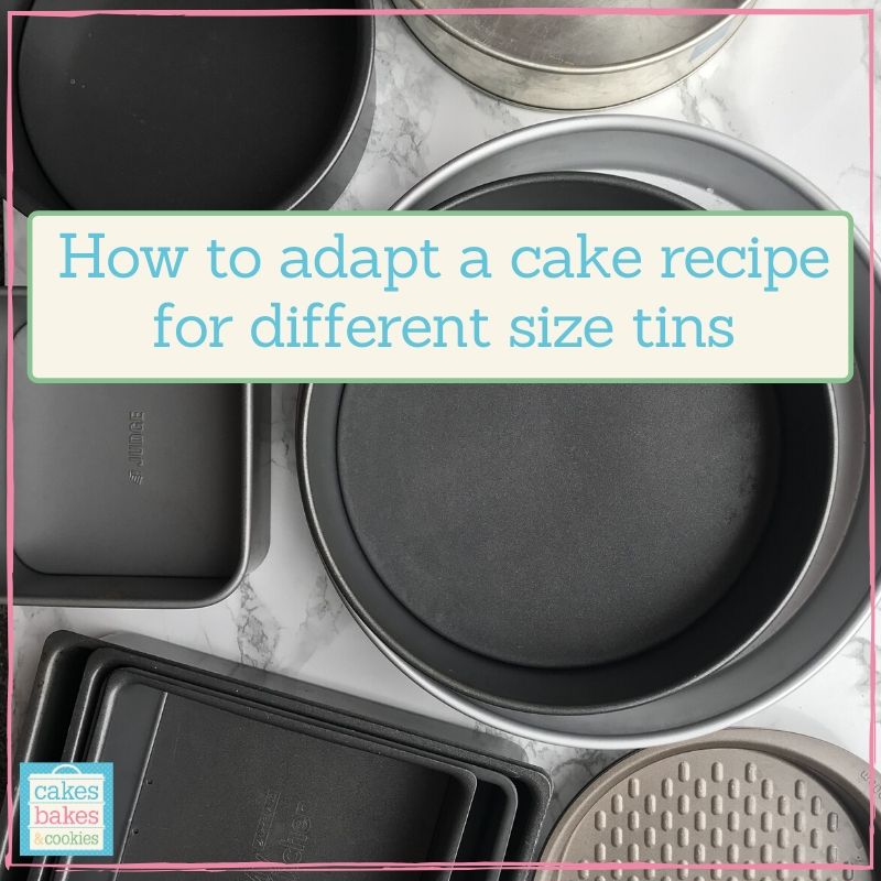 How to Adapt Cake Pan Sizes for Different Baking Recipes - 10 Adaptable Cake  Recipes