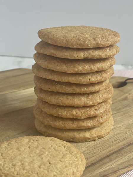 delicious vegan disgestive biscuits