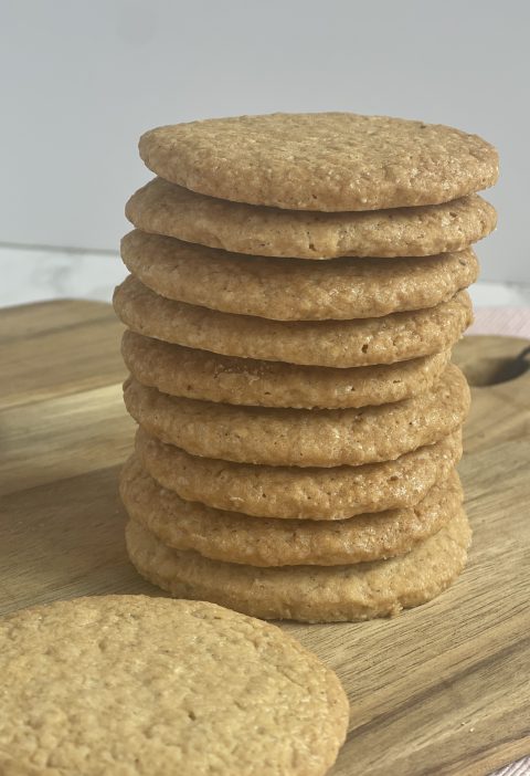 delicious vegan disgestive biscuits