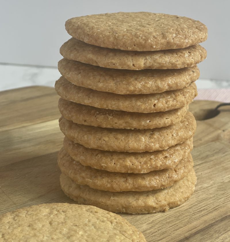 delicious vegan disgestive biscuits