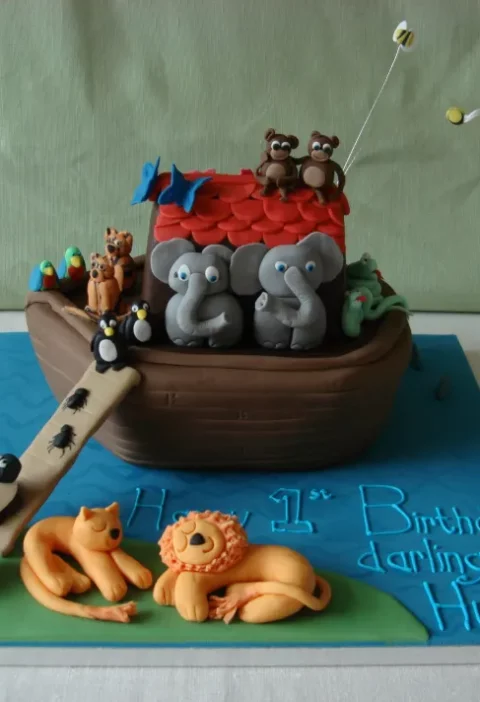 Noah’s Arc Birthday cake