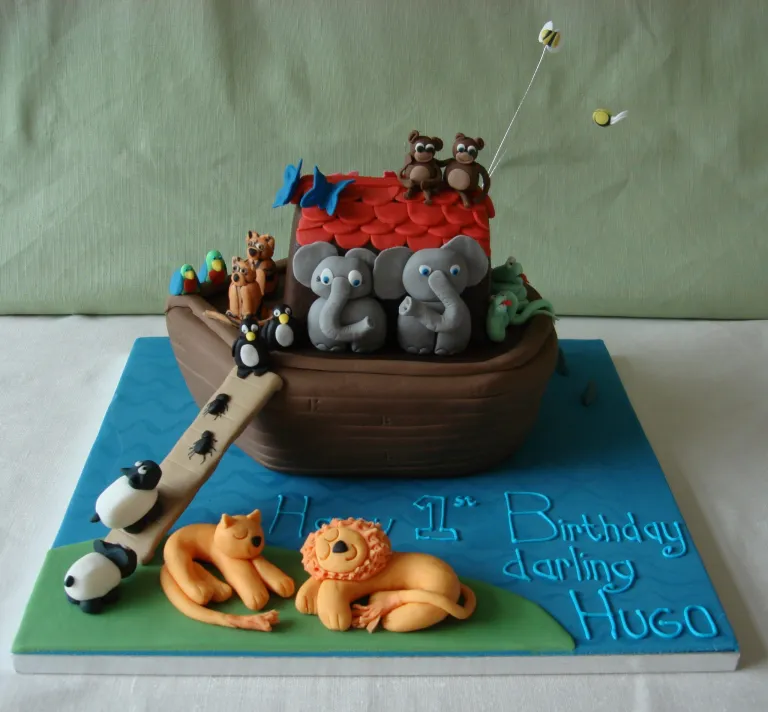 Noah’s Arc Birthday cake