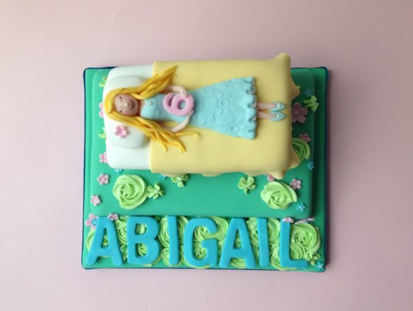 Sleeping Beauty Birthday cake