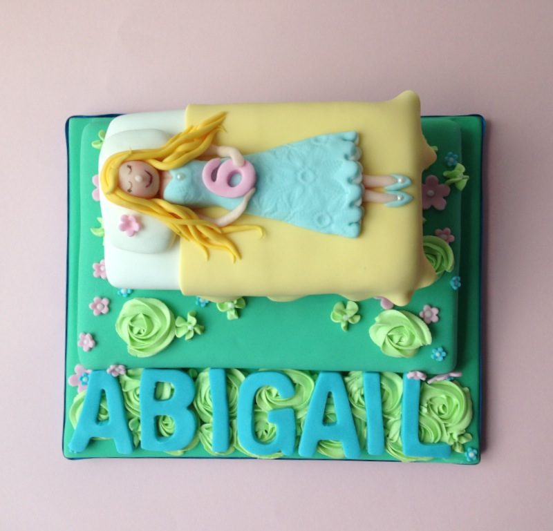 Sleeping Beauty Birthday cake